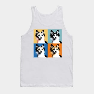 Japanese Bobtail Pop Art - Cat Lover Gift Tank Top